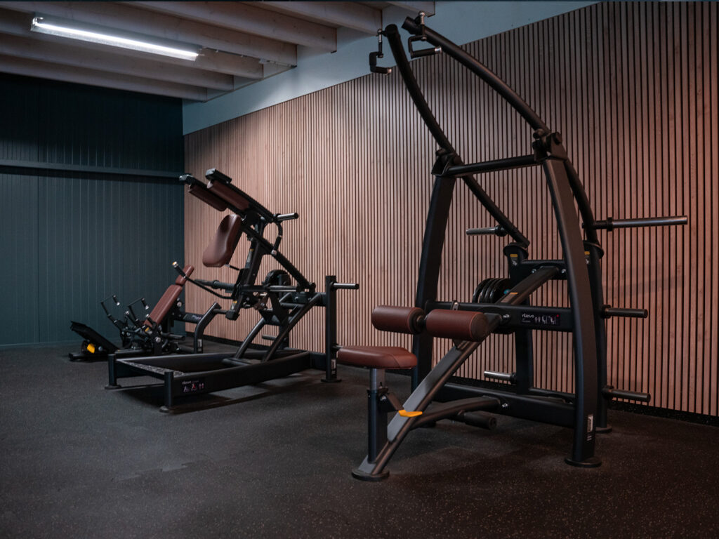 een breed aanbod van fitness apparatuur